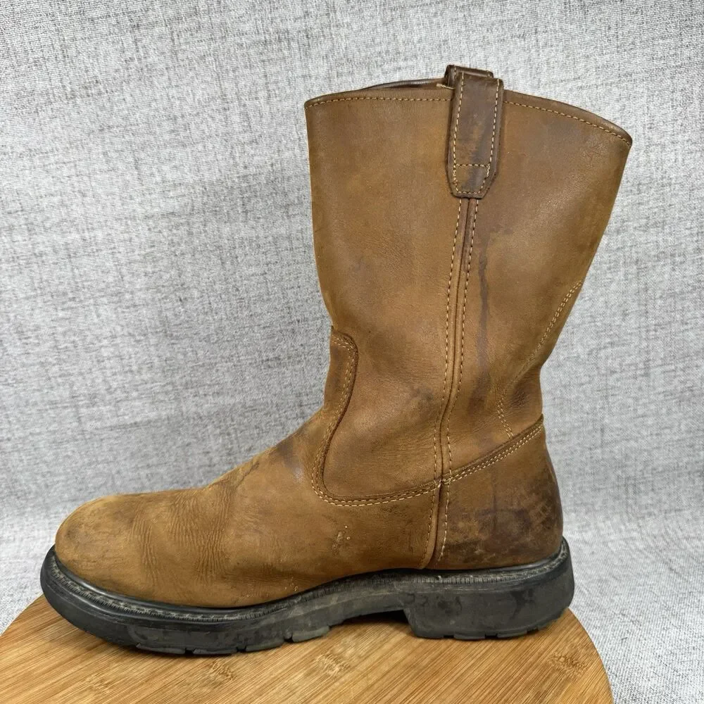 Wolverine Boots Men's 12 M Wellington Work Leather Goodyear